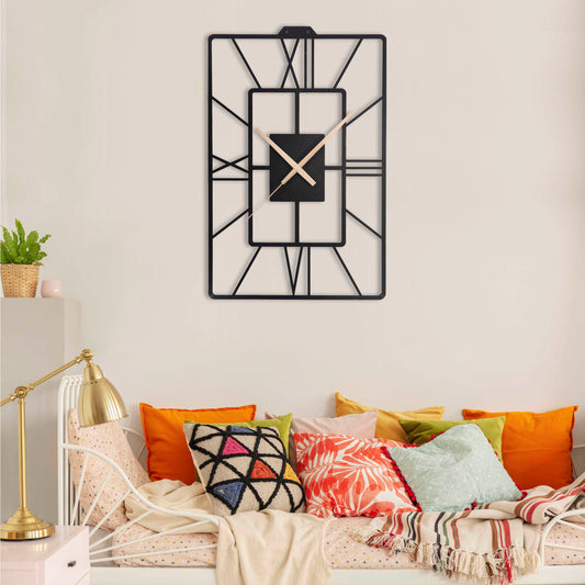 7-Dekoratif Metal Duvar Saati