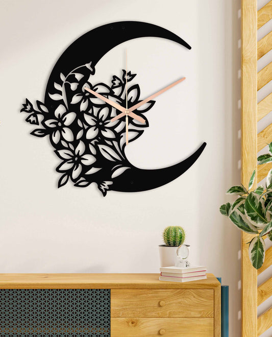 126-Dekoratif Metal Duvar Saati