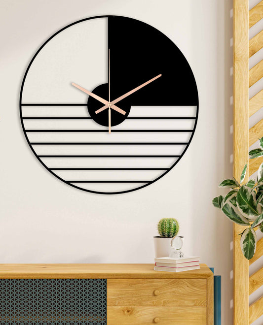 149-Dekoratif Metal Duvar Saati