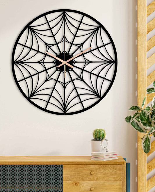 198-Dekoratif Metal Duvar Saati