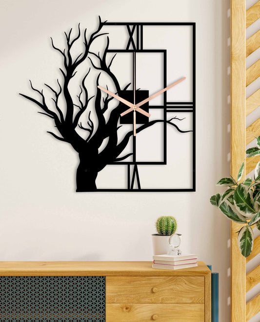 249-Dekoratif Metal Duvar Saati