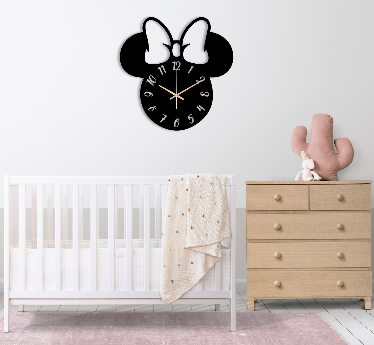 213-Dekoratif Metal Duvar Saati