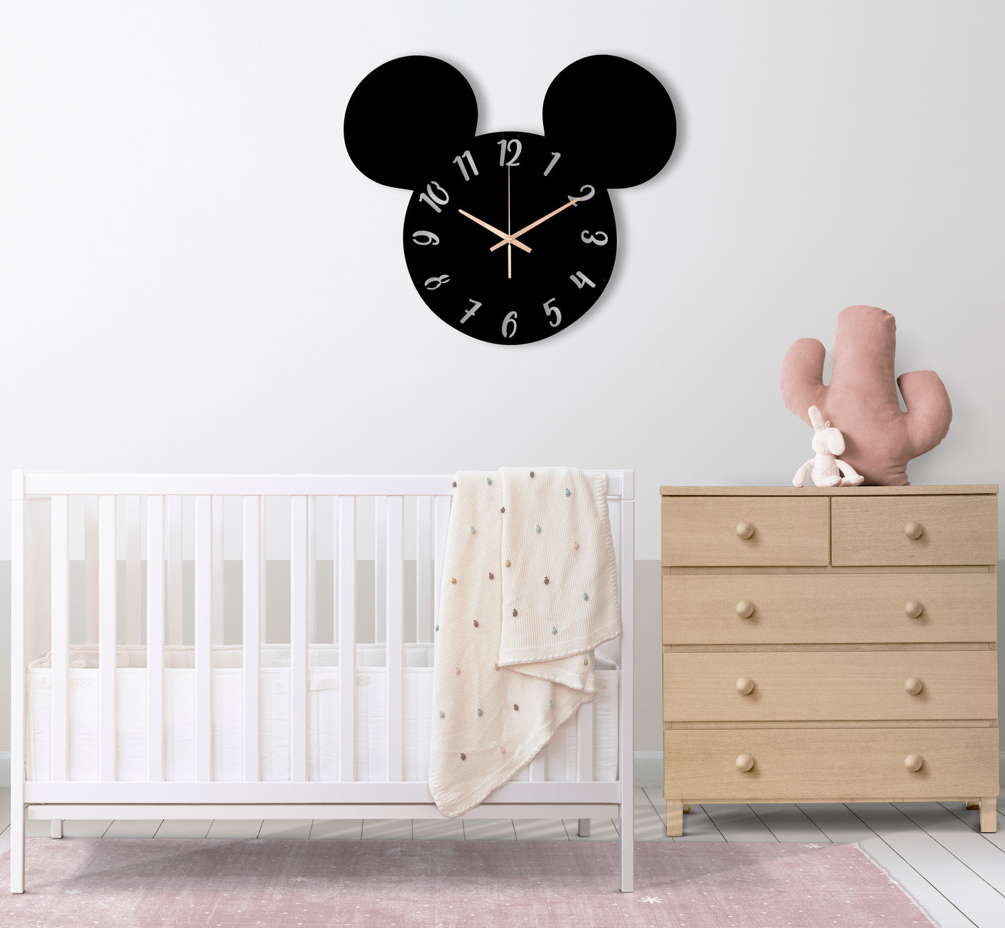 212-Dekoratif Metal Duvar Saati