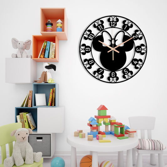 211-Dekoratif Metal Duvar Saati